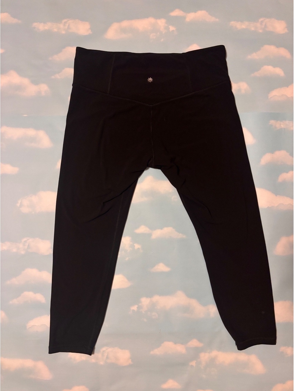 Athleta Black High-Rise Capri Leggings XL